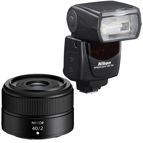 Buy Nikon Z Portrait Kit With Z 40mm f2 Lens and SB700 Flash