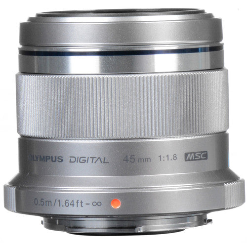 Olympus M.Zuiko 45mm F/1.8 (Silver)