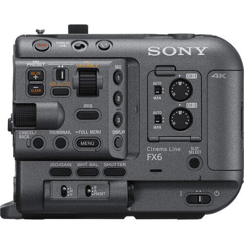 Sony Cinema Line FX6 Camera Body (ILME-FX6) in UK