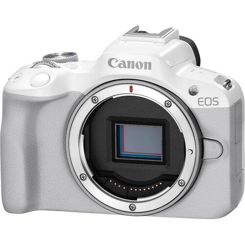 Buy Canon EOS R50 Body with RF 18-45mm White