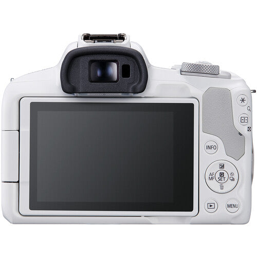 Canon EOS R50 Body with RF 18-45mm White UK