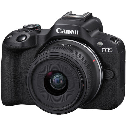 Canon EOS R50 Twin Kit with RF 18-45mm + RF 55-210mm (Black) UK