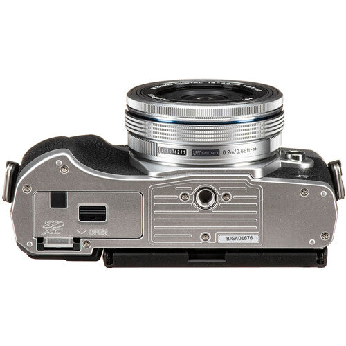 Online Olympus OM-D E-M10 Mark IV Body With 14-42mm EZ Lens (Silver)