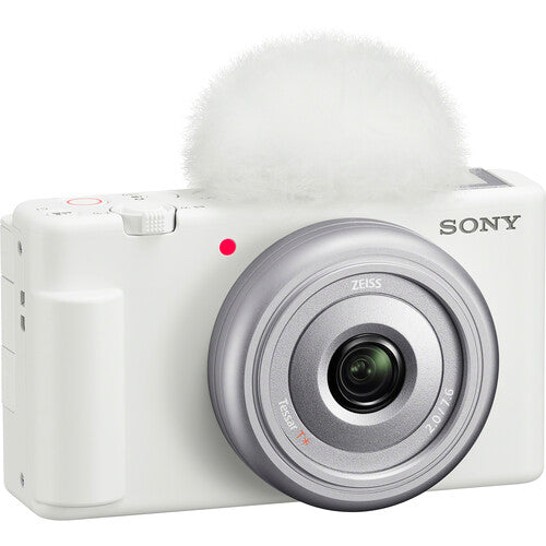 Best Sony ZV-1F Vlogging Camera (White)