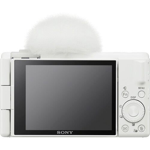 Sony ZV-1F Vlogging Camera (White) UK
