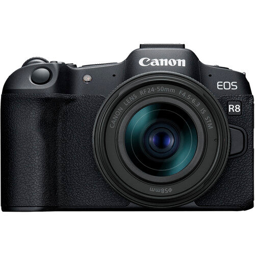 Canon EOS R8 with RF 24-50 F/4.5-6.3 IS STM Lens UK