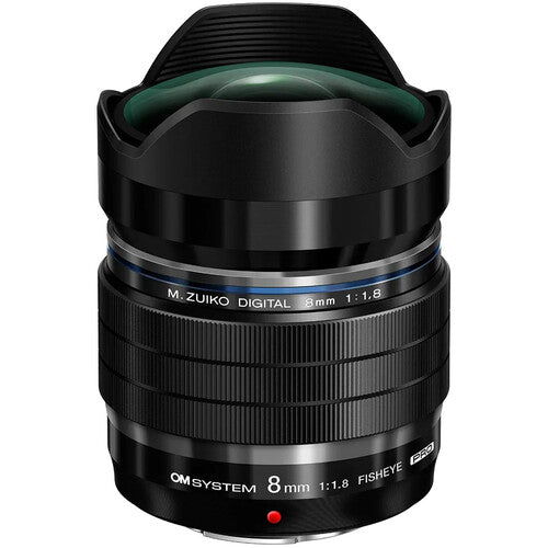 Buy OM System M.Zuiko ED 8mm F1.8 Fisheye PRO Black