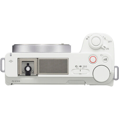 Sony ZV-E10 II Body with 16-50mm Lens (ZV-E10M2K) (White)