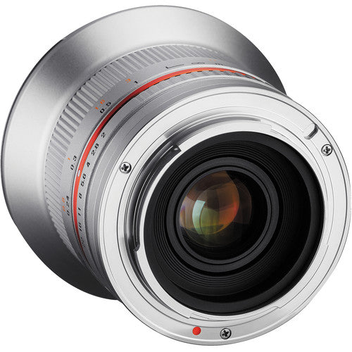 Samyang 12mm f/2 Lens Silver (Fuji X)
