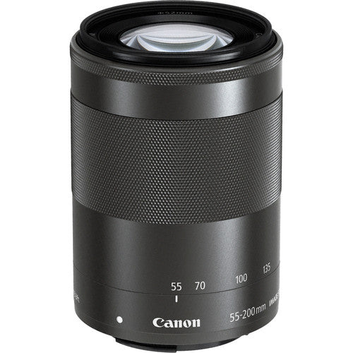 Canon EF-M 55-200mm f/4.5-6.3 IS STM Black