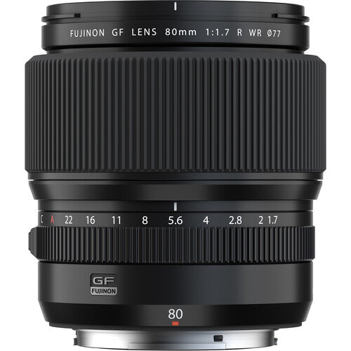 Fujifilm GF 80mm f/1.7 R WR Lens