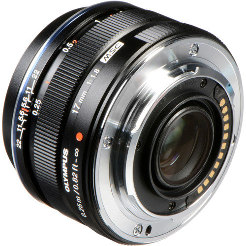 Olympus M.Zuiko 17mm f1.8 Black