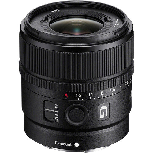 Sony E 15mm F/1.4 G Lens (SEL15F14G)